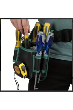 YETİŞENLER Çok Gözlü Bel Tipi Takım Çantası - Profesyonellerin, Tesisatçılar, elektrikçiler, marangozlar