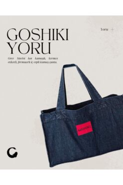 Goshıkı Goshiki Yoru – Gece Mavisi Kot Çanta
