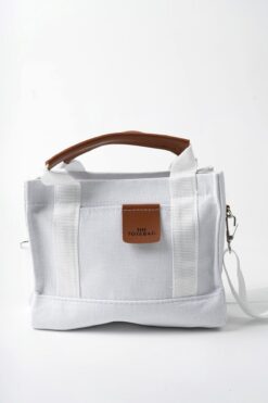 Z&M COLLECTION BAG SHOPPİNG El-Kol-Omuz Kullanımına Uygun Fermuarlı Ayarlanabilir Askılı The Tote Bag Kanvas Çanta