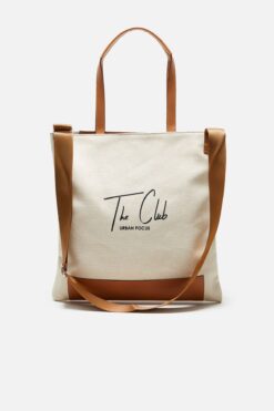 urban focus Baskılı Çapraz Askılı Kanvas Çanta