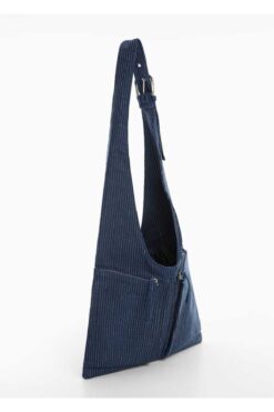 MANGO Cepli denim çanta