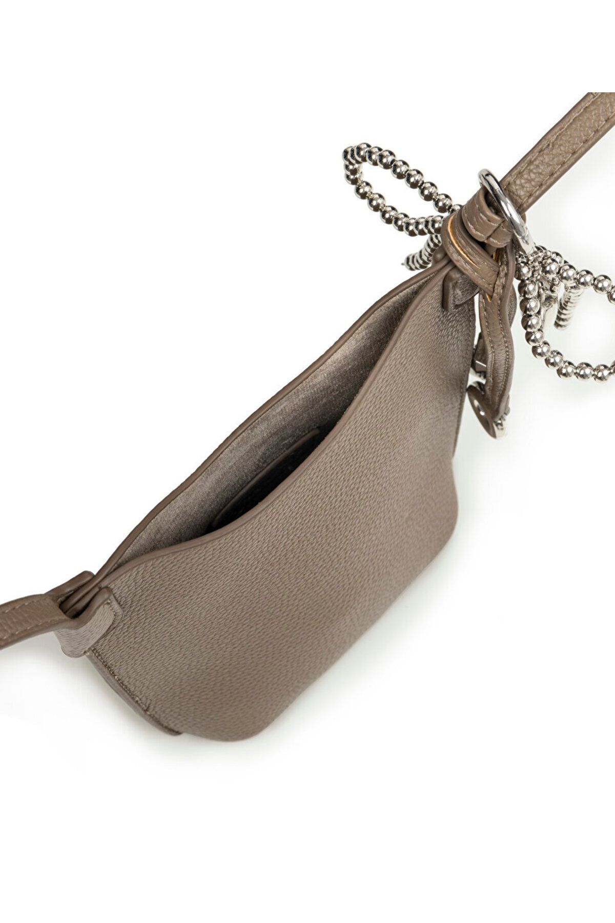 Twist KONTRAST AKSESUARLI DERİ GÖRÜNÜMLÜ ÇANTA - Görsel 3