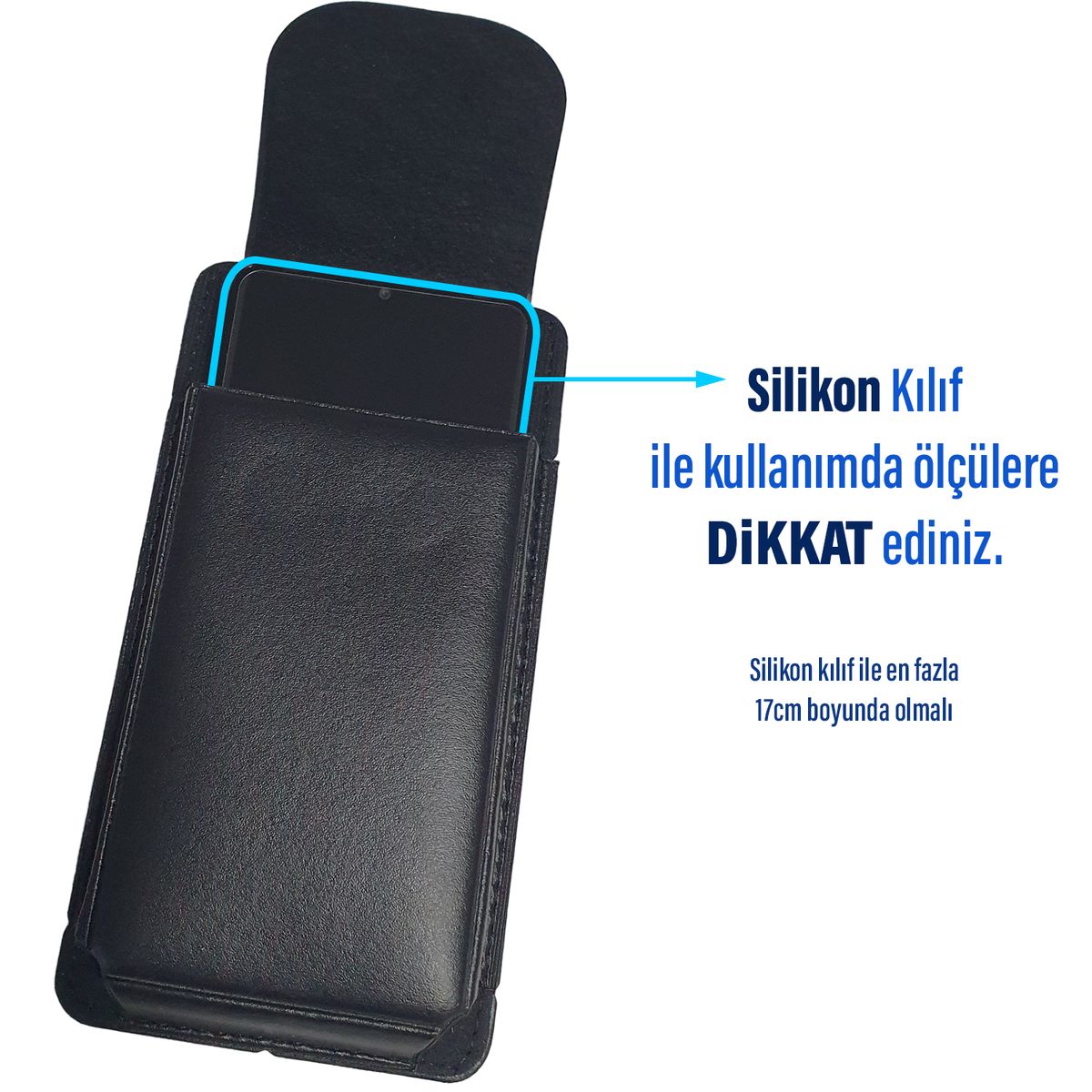 EXENAR Redmi Note 13 Pro Kemer Kılıfı Bele Takılan Telefon Kılıfı Kapaklı Kılıf - Görsel 4