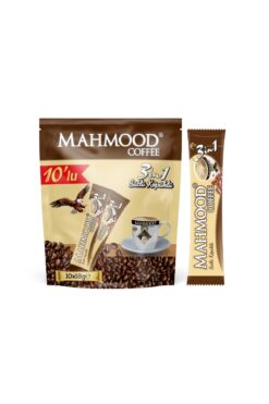 Mahmood Coffee 3’ü 1 Arada Sütlü Köpüklü Kahve 18 gr X 10 Adet