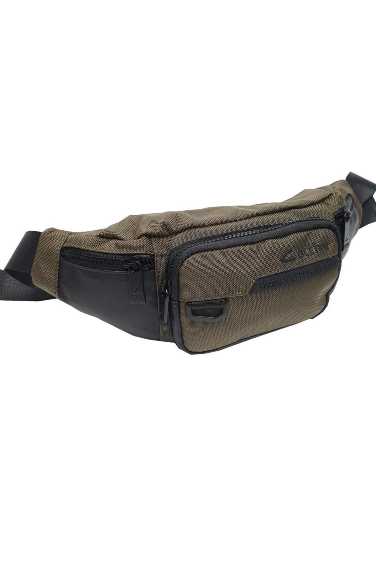 Active Haki Renk Spor Bel Çantası - Görsel 3