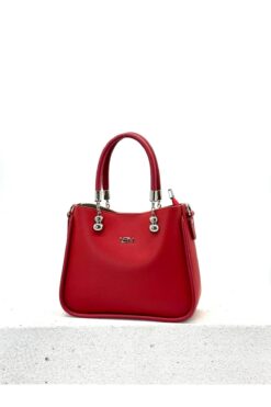 VICTORIA SHINE Uğur Böcegi Aksesuarlı Çanta 3083 Kırmızı
