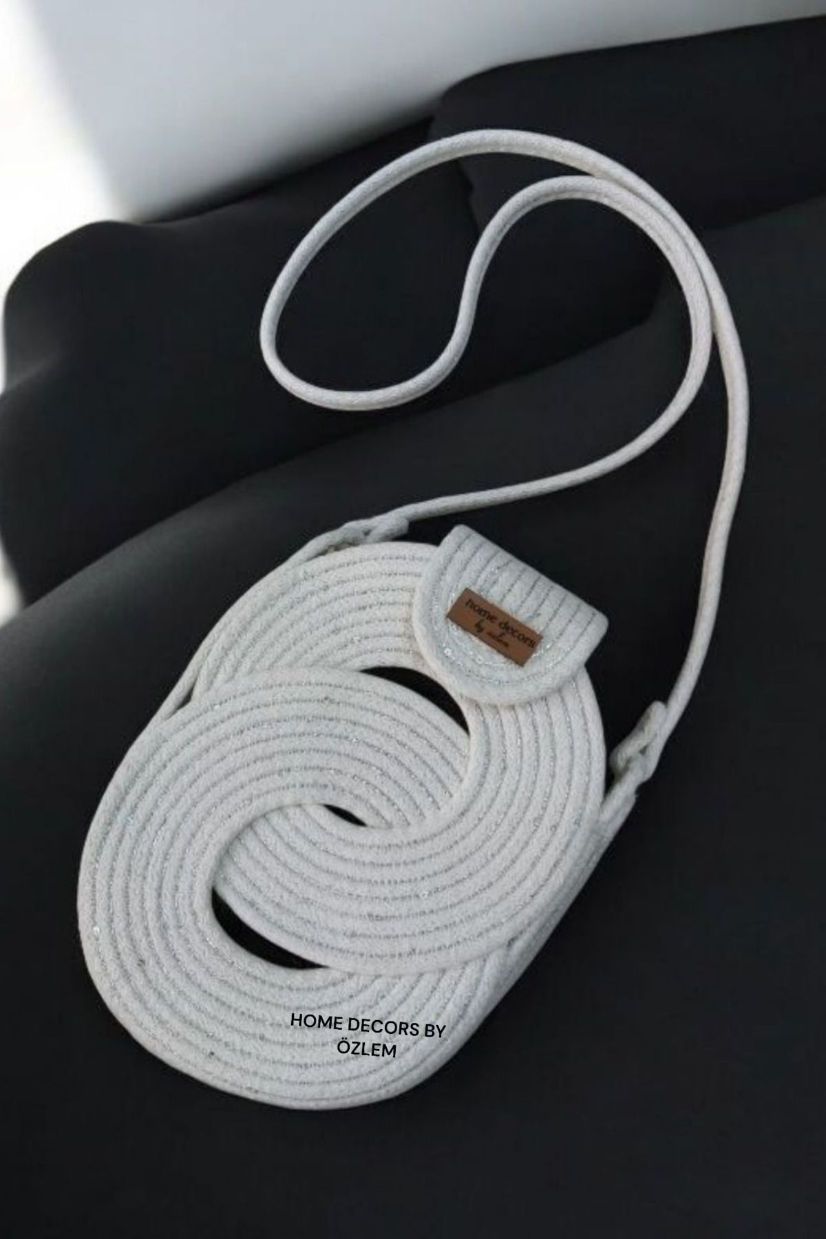 home decors by özlem Hasır Çanta Günlük Pullu Ekru Çanta Telefon Çantası Omuz Çantası Handmade