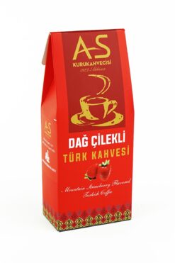 AS Kurukahvecisi Dağ Çilekli Türk Kahvesi 100 Gr. Kutu