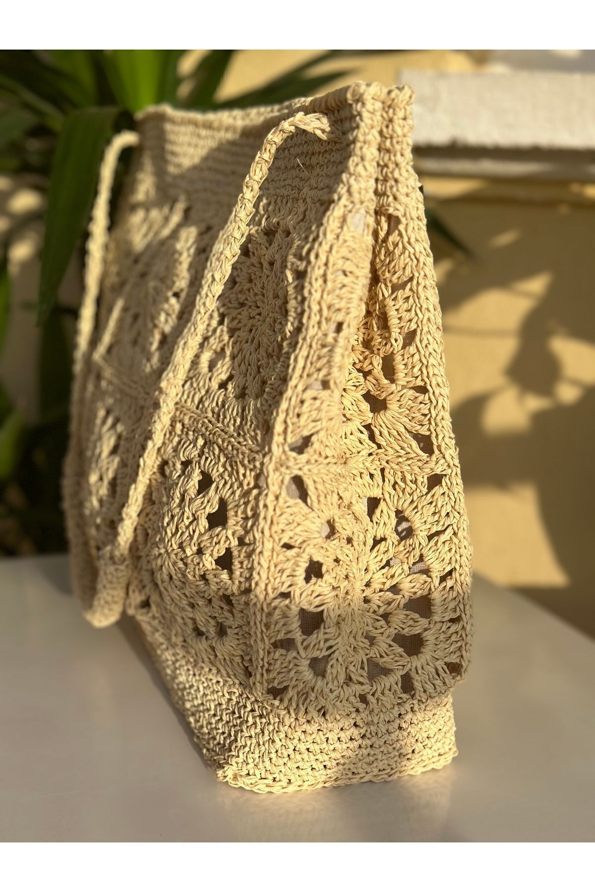 Merkabags Hasır çanta