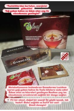 GanoExcel Gano Excel Clasic Kahve Oleaf Roobios Çay 2li Set