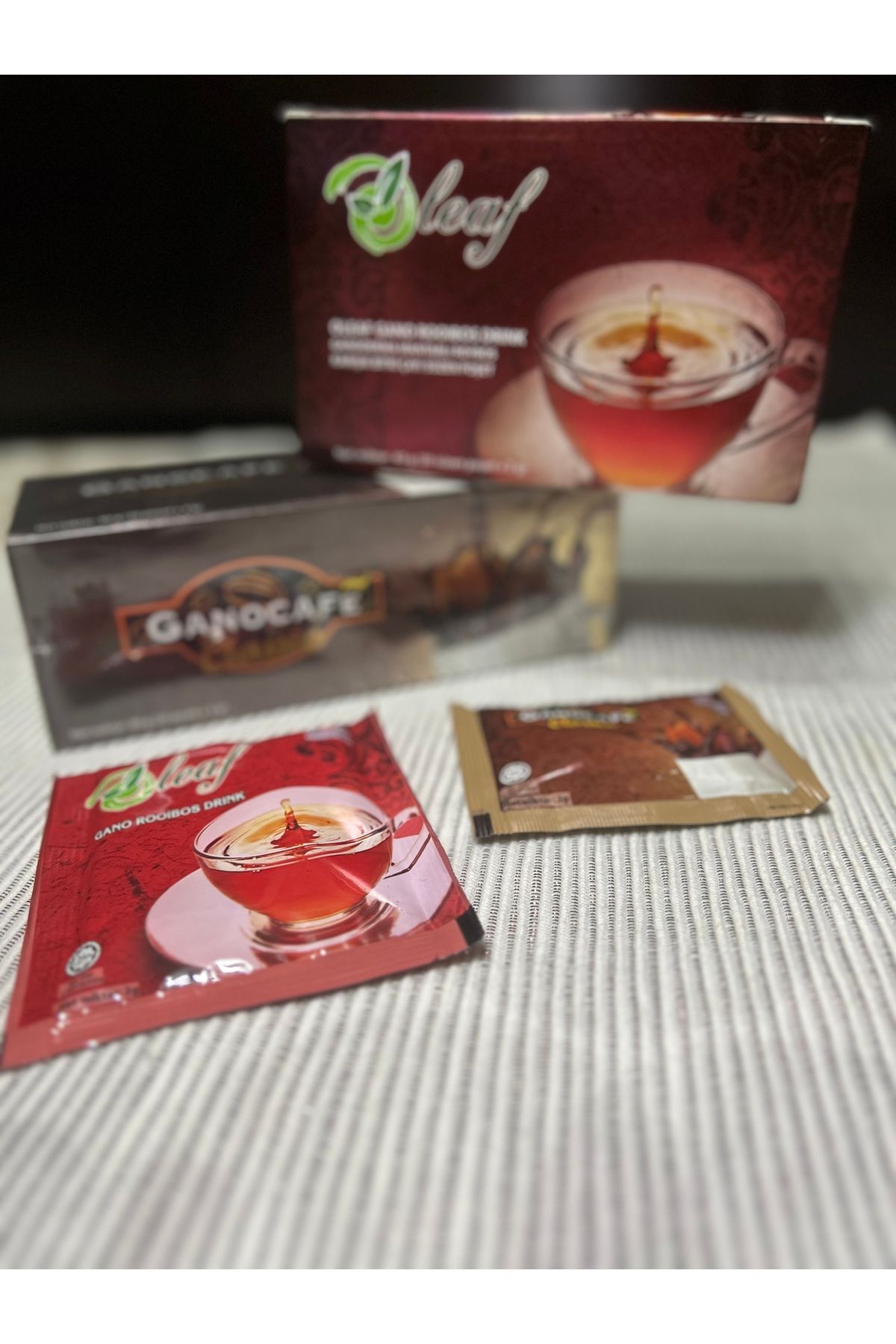 GanoExcel Gano Excel Clasic Kahve Oleaf Roobios Çay 2li Set - Görsel 3