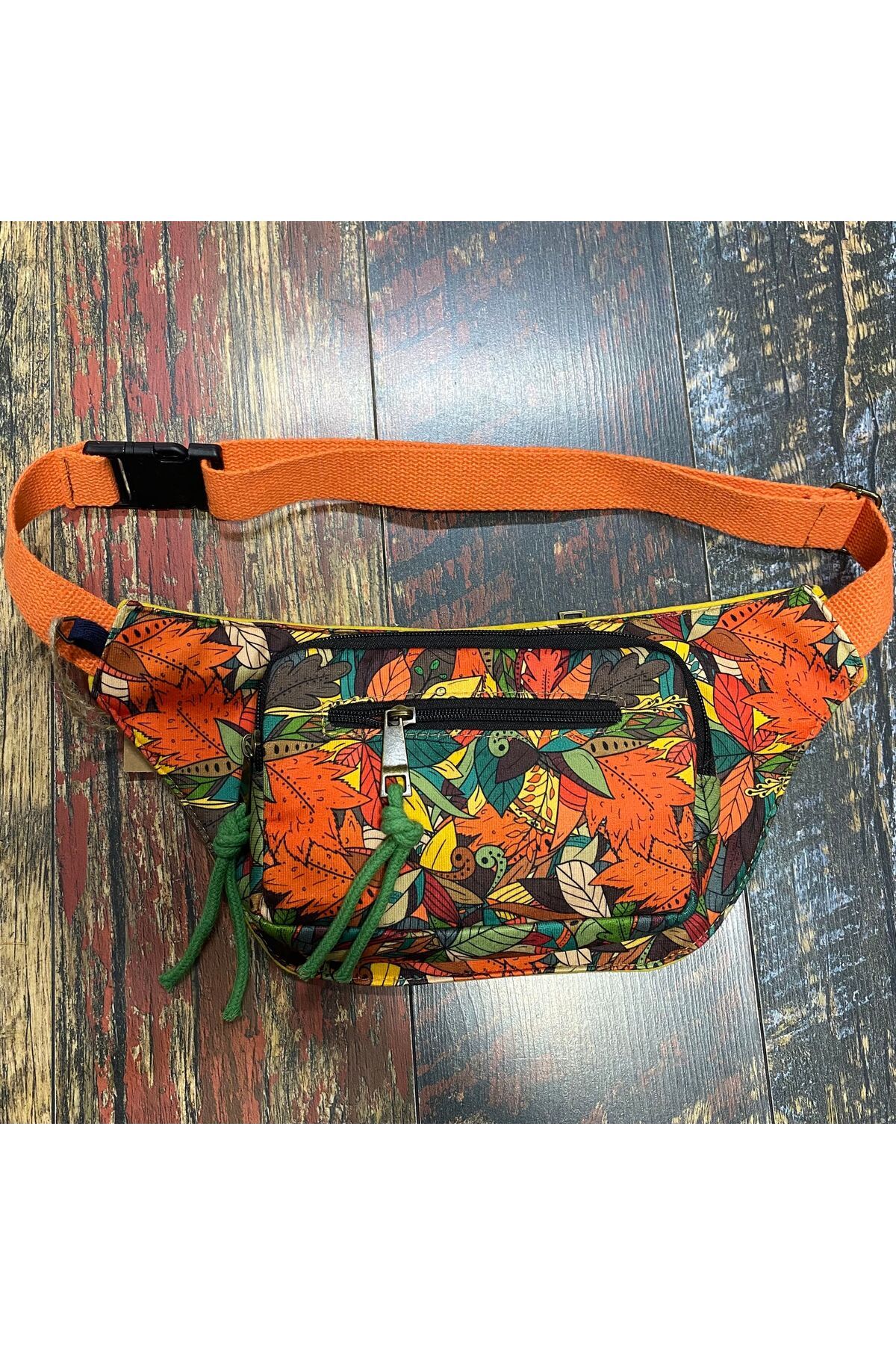 Street Bag Etnik Otantik Bohem Günlük Seyehat Bel Çantası Çok Cepli Suya Dayanıklı