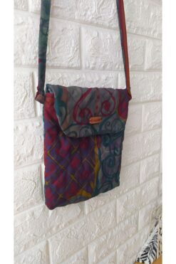 BESBA Butik Batik Renkli Kumaş El Yapımı Çanta