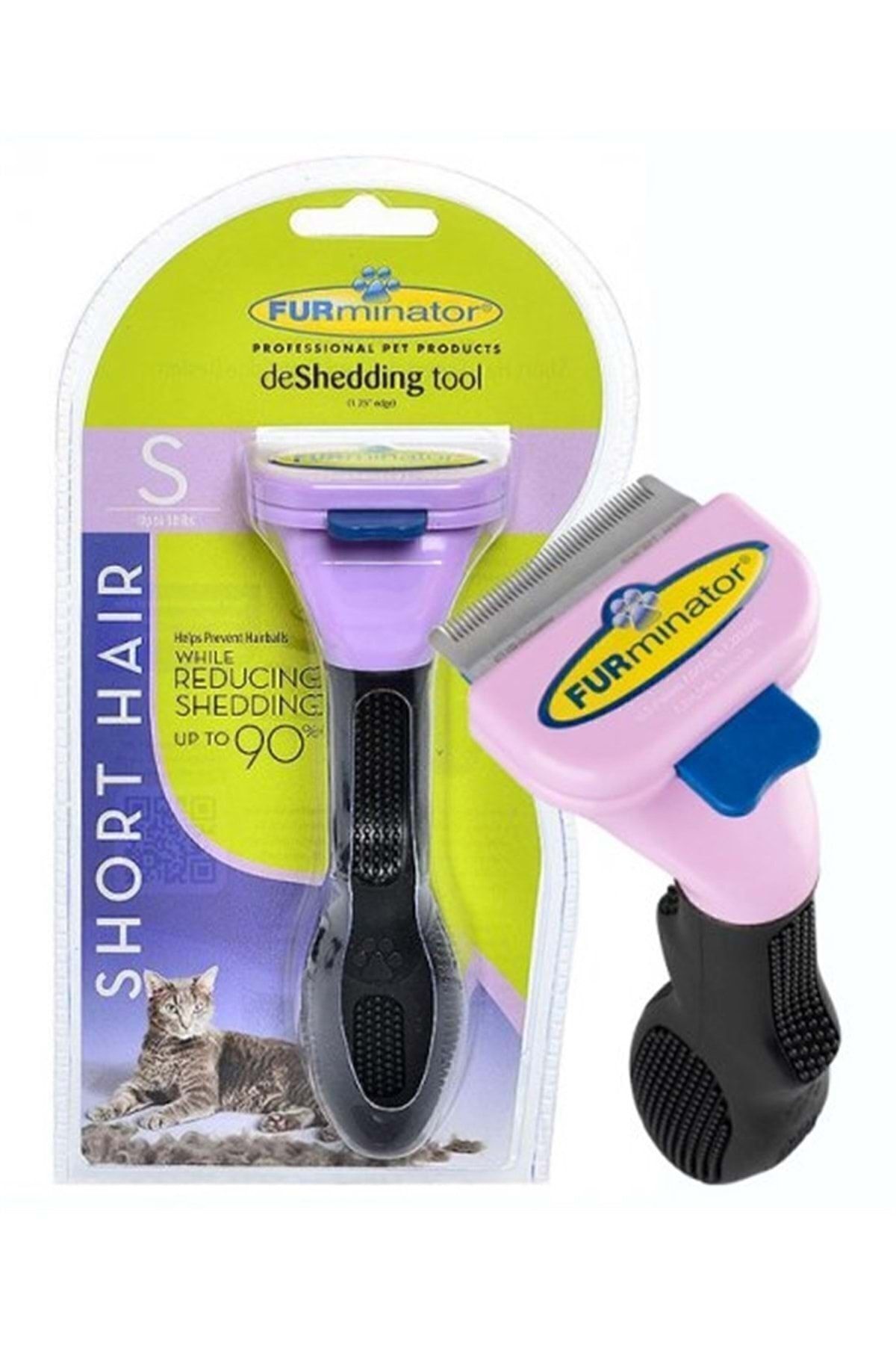 Furminator Kısa Tüylü Kedi Için Tüy Toplayıcı S(small)