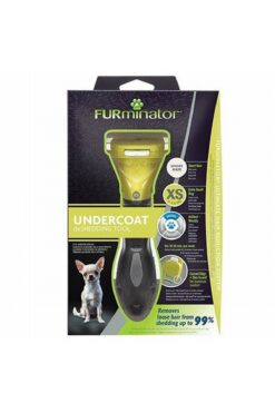 Furminator Xs Kısa Tüylü Mini Boy Köpekler Için Tüy Toplayıcı Tarak