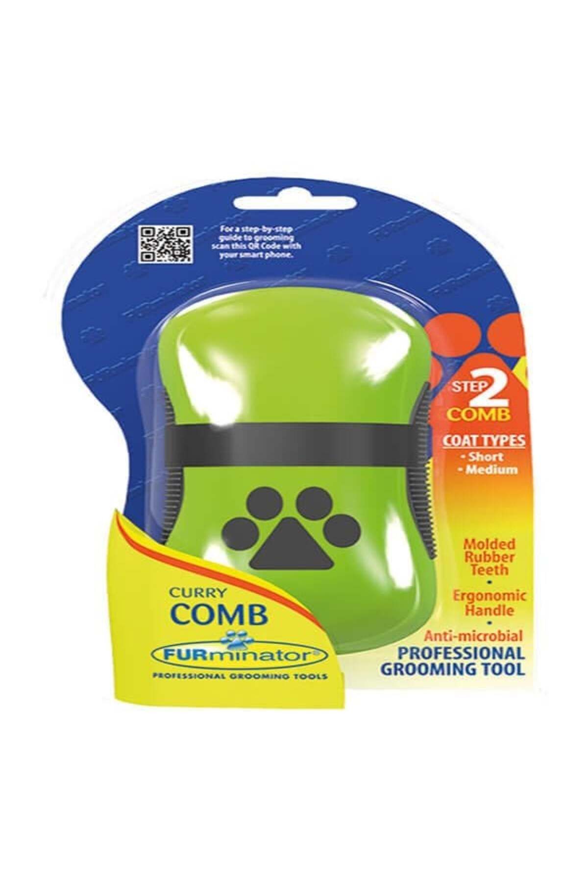 Furminator Curry Köpek Masaj Ve Yıkama Fırçası