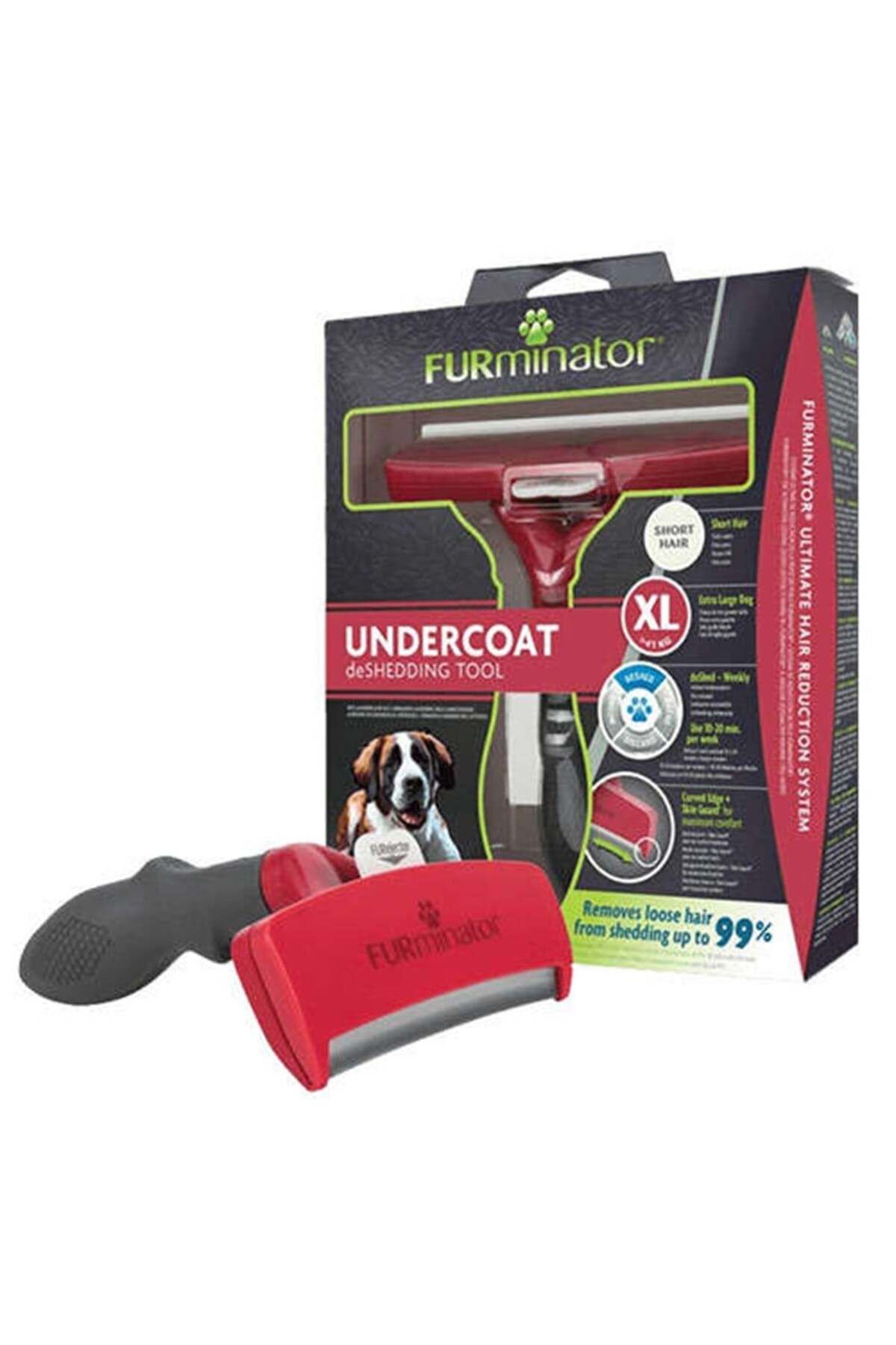 Furminator Giant Short Hair Kısa Tüylü Köpek Tarağı Xlarge