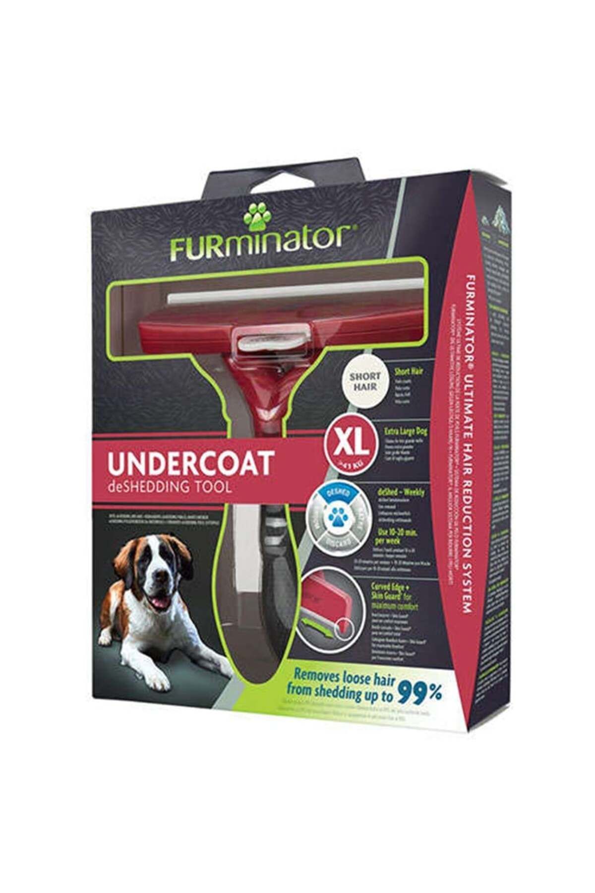 Furminator Giant Short Hair Kısa Tüylü Köpek Tarağı Xlarge - Görsel 3