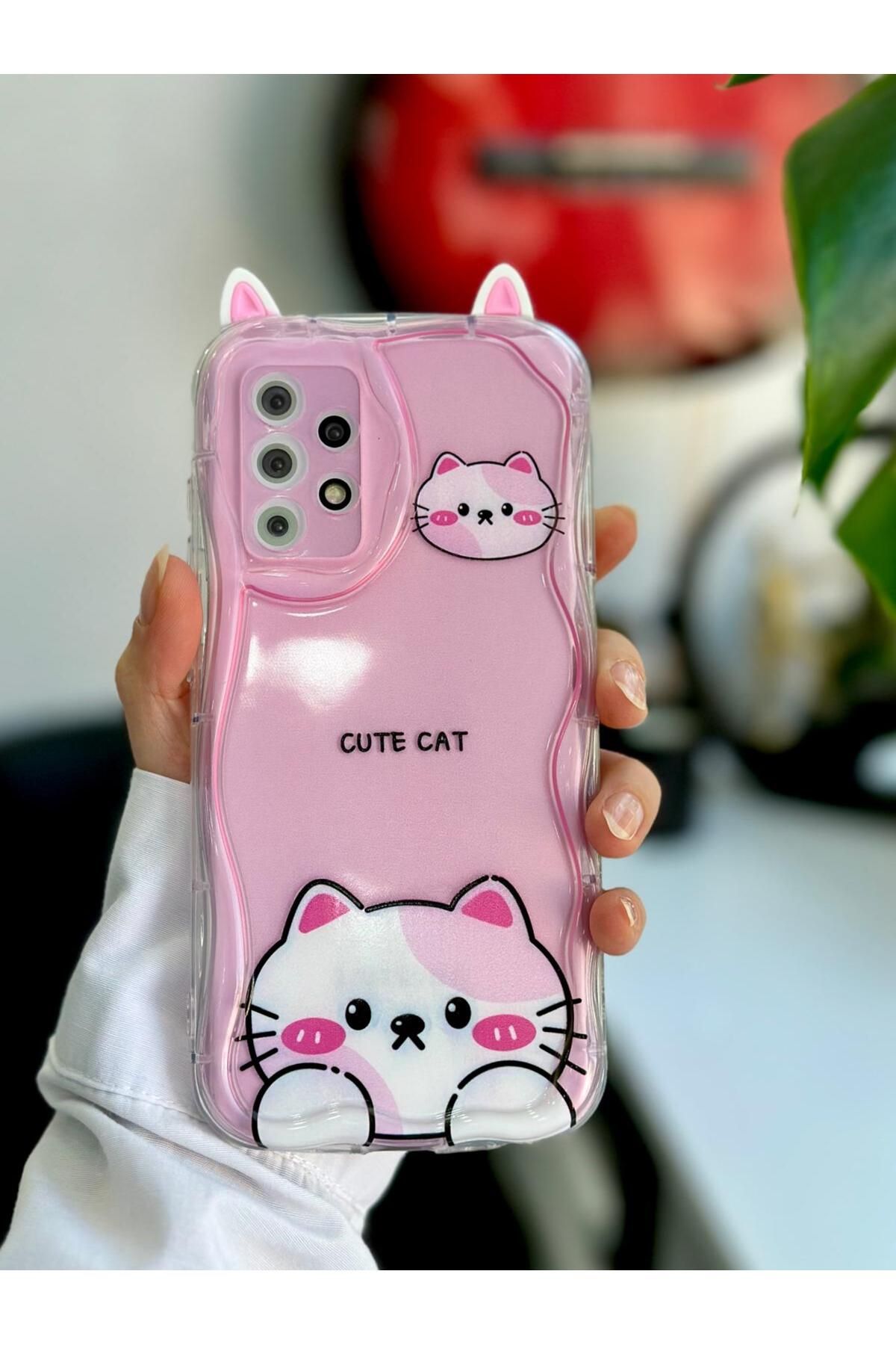 Go Aksesuar Samsung Galaxy A32 Uyumlu 3d Oyuncak Tasarımlı Silikon Kılıf