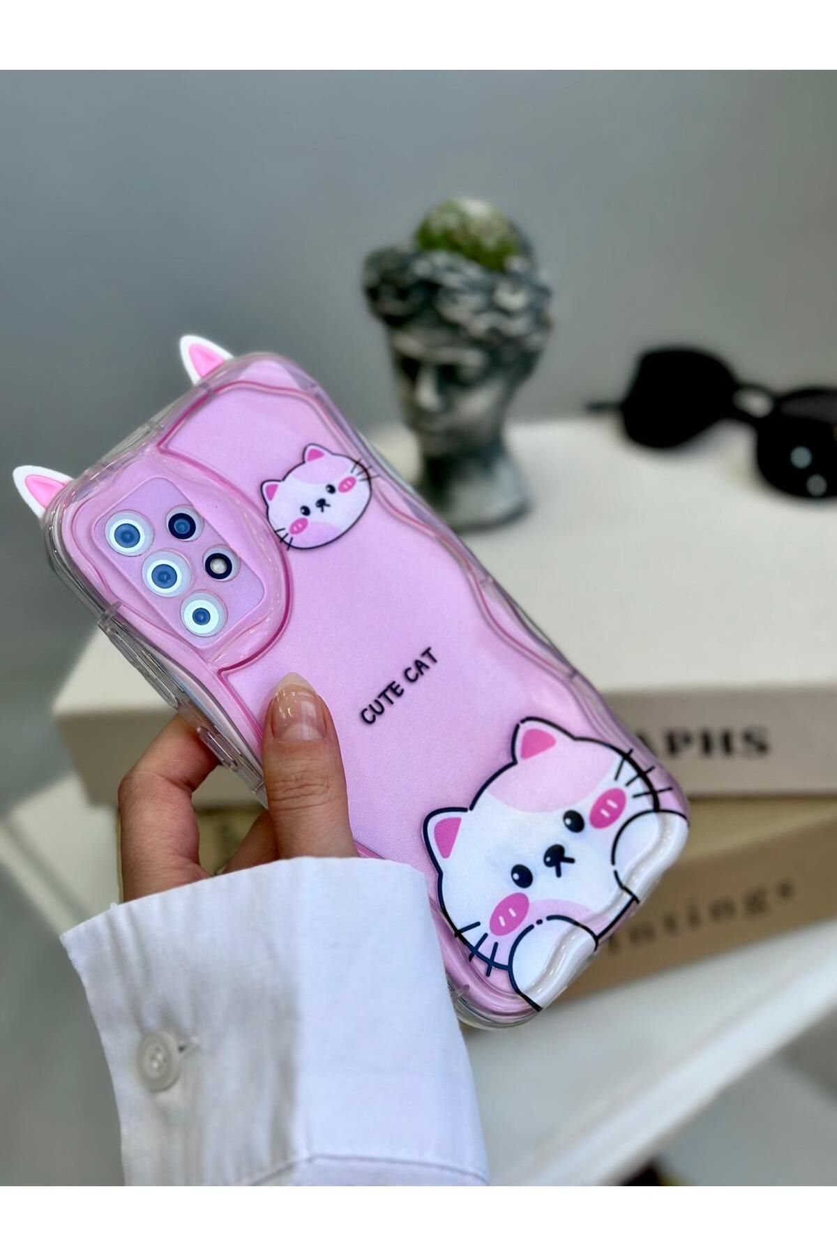 Go Aksesuar Samsung Galaxy A32 Uyumlu 3d Oyuncak Tasarımlı Silikon Kılıf - Görsel 2