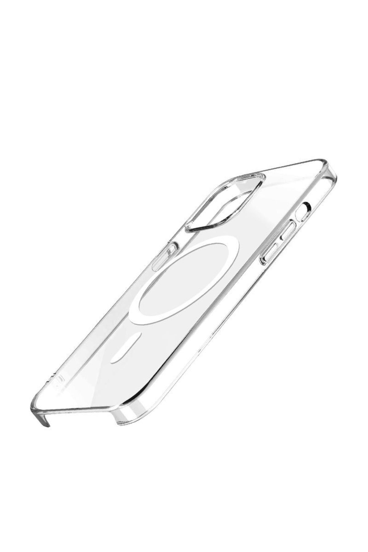 UnDePlus Apple iPhone 16 Kılıf Şeffaf Lansman Magsafe Wireless Şarj Özellikli Orjin Kapak - Görsel 5