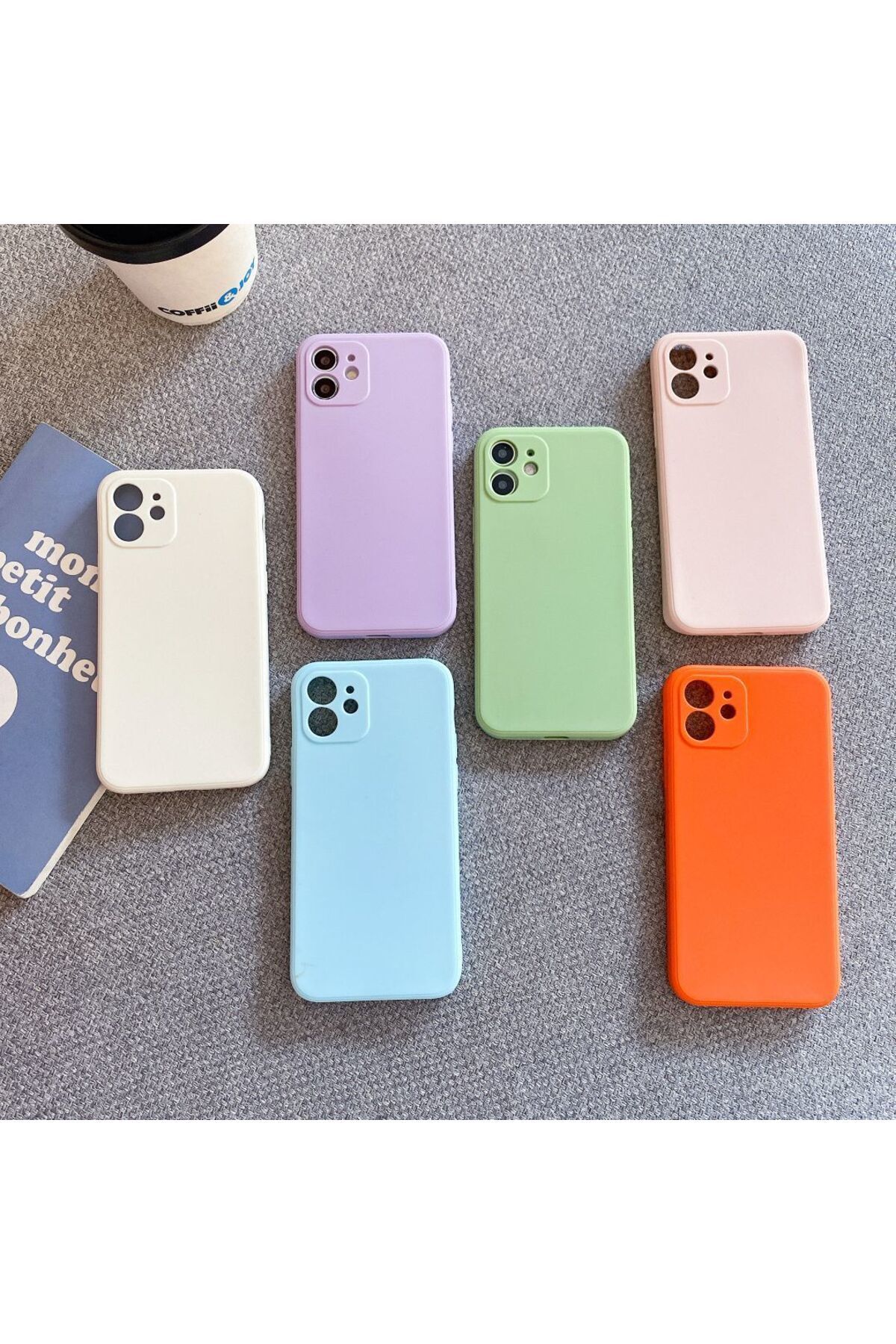 Caseji İphone 11 Uyumlu (KÖŞELİ 12 GÖRÜNÜMLÜ) İçi Kadifeli Kamera Korumalı Lansman Kılıf - Görsel 5