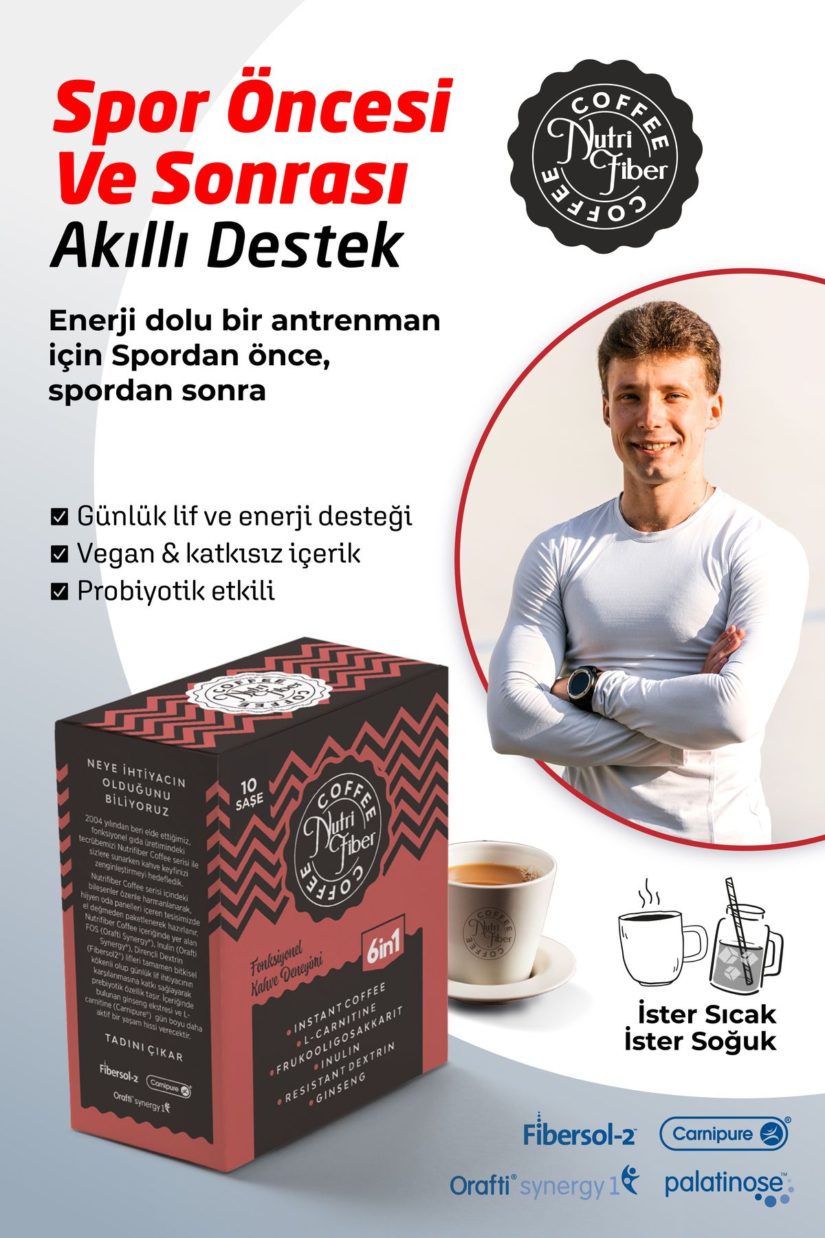 Nutrifiber Coffee Detox Kahvesi, Hindiba Kahvesi Inülin,l-karnitin, Prebiyotik - Görsel 2