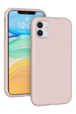 KVK PRİVACY Apple Iphone 11 Uyumlu Altı Kapalı Lansman Kılıf Kapak Kum Pembe