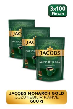 Jacobs Monarch Gold Granül Kahve 200 gram X 3 Adet