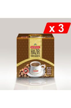 Altıncezve Hazır Türk Kahvesi Sade (20 Adet x 7 Gr) x 3 Paket