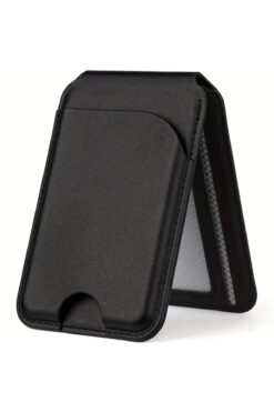 Fibaks Apple iPhone 12 13 14 15 16 Mini Plus Pro Max Uyumlu Manyetik Standlı Deri Magsafe Cüzdan Kartlık