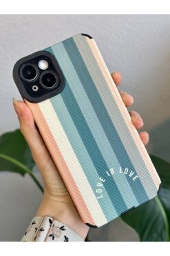 Go Aksesuar Iphone 14 Plus Ve 15 Plus Uyumlu Kaplama Tasarımlı Baskılı Model Silikon Kılıf