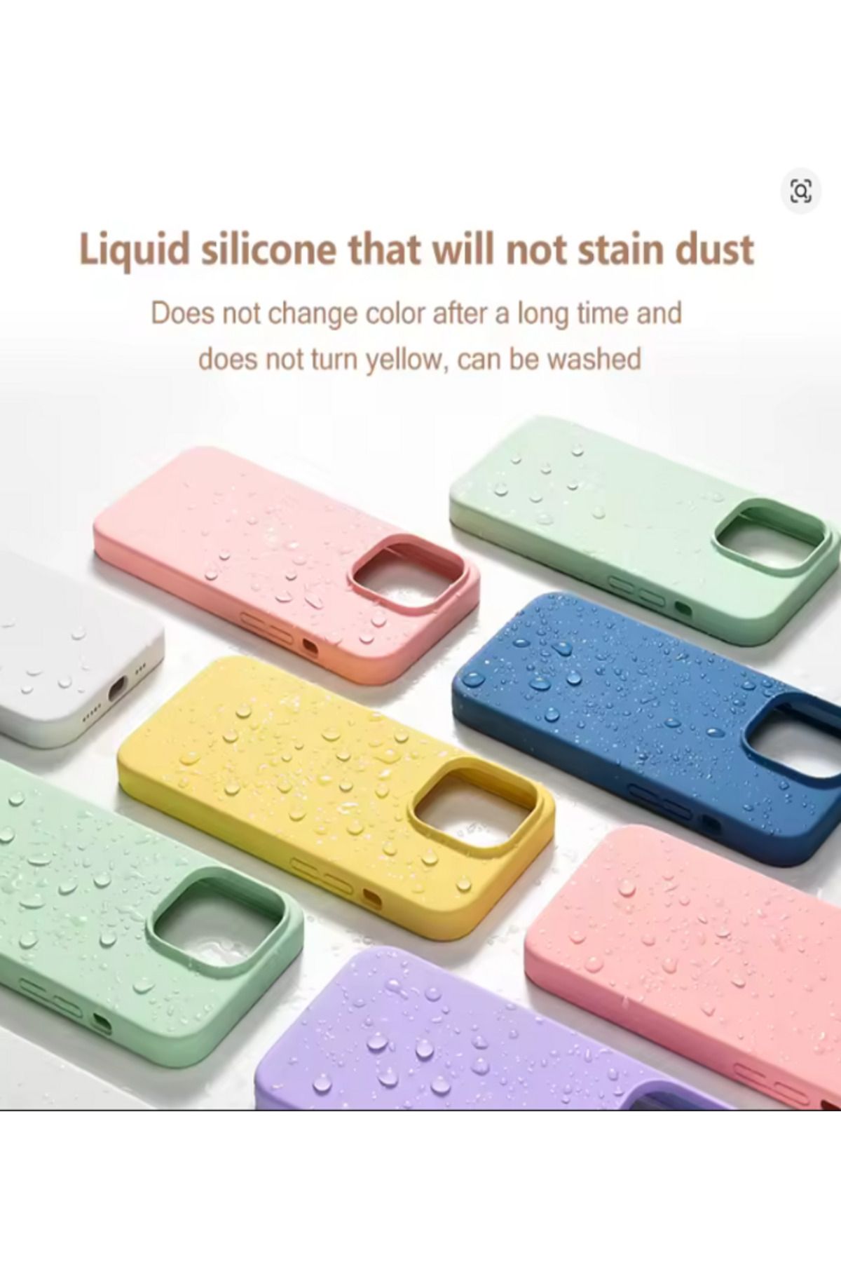 Kılıforyum iPhone 13ProMax Kılıf Logolu içi Kadife Lansman Kılıf - Görsel 2