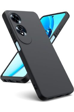 Fibaks Oppo A60 Kılıf Kadife Lansman Soft Yumuşak Liquid Silikon Kamera Korumalı Kapak