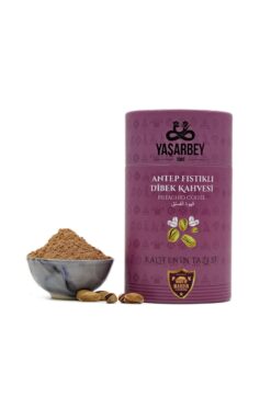 Yaşarbey Mardin Special Antep Fıstıklı Dibek Kahvesi 400 gr [öğütülmüş Fıstık Parçacıklı]-(HEDİYELİK KUTU)