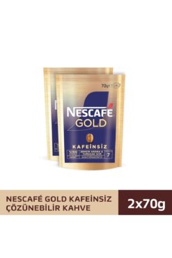Nescafe Gold Kafeinsiz 70 Gr. (2'li)