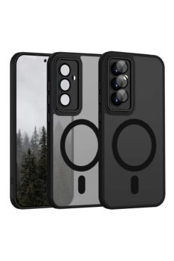 m.tk moveteck Samsung Galaxy A16 Kılıf Mat Magsafe Şarj Özellikli Darbe Önleyici Hassas Buton Renkli Yumuşak Kenar