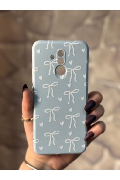 CaseKİdükkan Huawei Mate 20 Lite Uyumlu  Kurdale Desenli İçi Kadife Silikon Kılıf