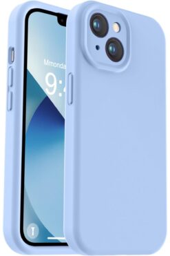Caseji İphone 13 Uyumlu Içi Kadifeli Kamera Korumalı Lansman Kılıf
