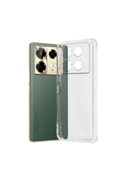 NANOSPACE Infinix Note 40 Pro İle Uyumlu Kılıf Şeffaf Silikon