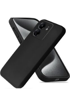 İncisoft Xiaomi Redmi 13C Uyumlu Kılıf Lansman Kadife İç Yüzeyli Yumuşak Soft Koruyucu Kapak