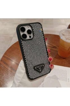 alya life iPhone 11 Uyumlu Lüks Taşlı PRADALI Kılıf