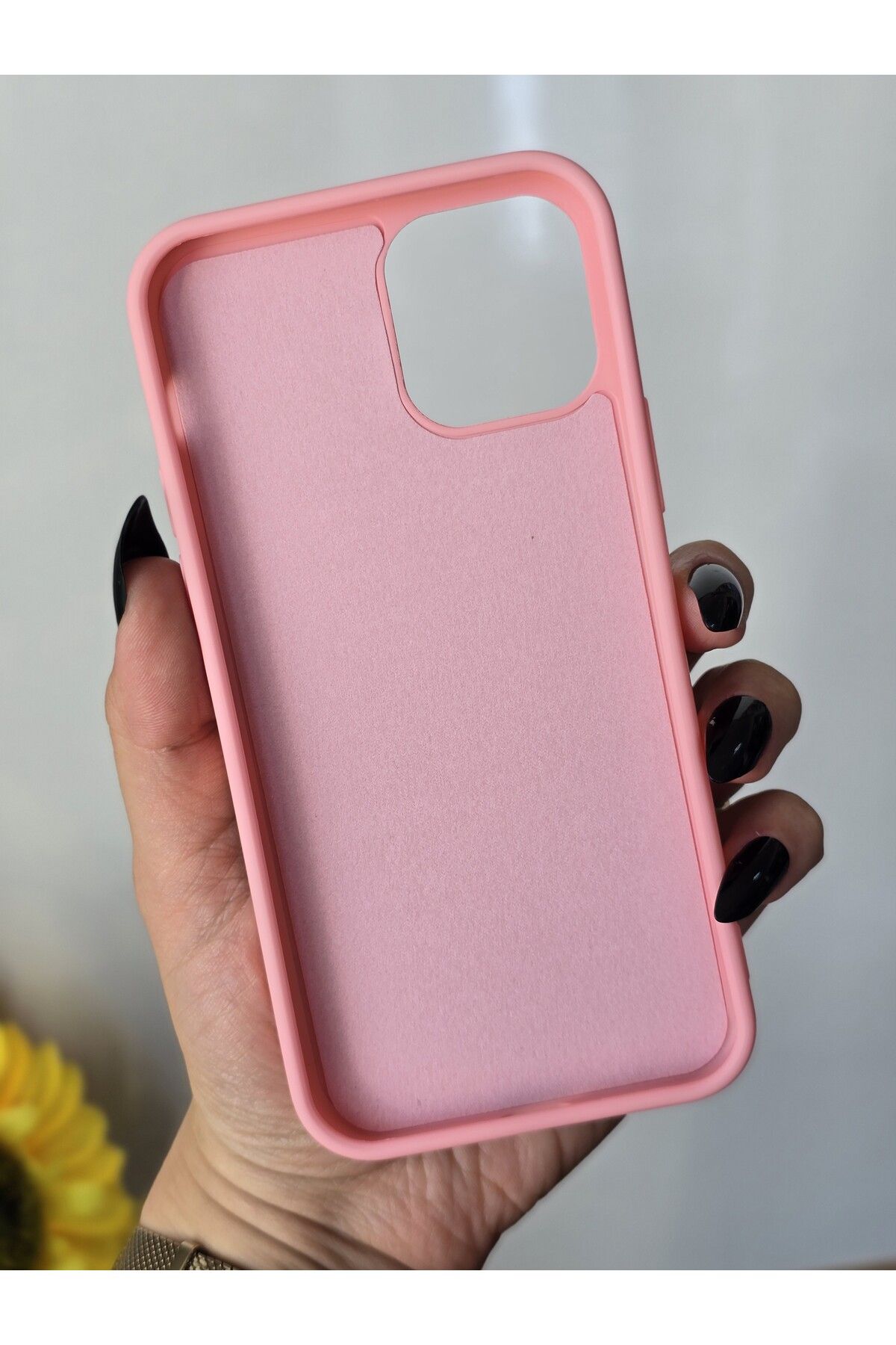 Magic Ring Iphone 12 / 12 Pro Uyumlu Pembe Leopar Desenli Lansman Kılıf - Görsel 3