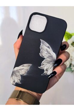 Magic Ring Iphone 13/14 Uyumlu İçi Kadife Baskılı Lansman Kılıf