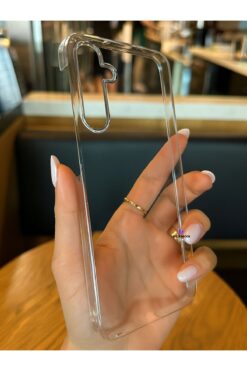 Dexmon Samsung Galaxy A16 Sararmaz Şeffaf Kılıf Sert Pc Ultra İnce Kamera Koruma Çıkıntılı