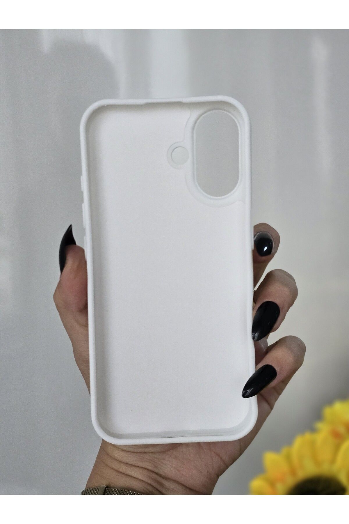 Magic Ring Iphone 16 Uyumlu İçi Kadife Lansman Kurdele Baskılı Kılıf - Görsel 2