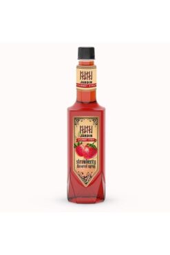 Jardin Çilek Aromalı Kokteyl Kahve Şurup 750 ml Strawberry Flavored Cocktail Syrup
