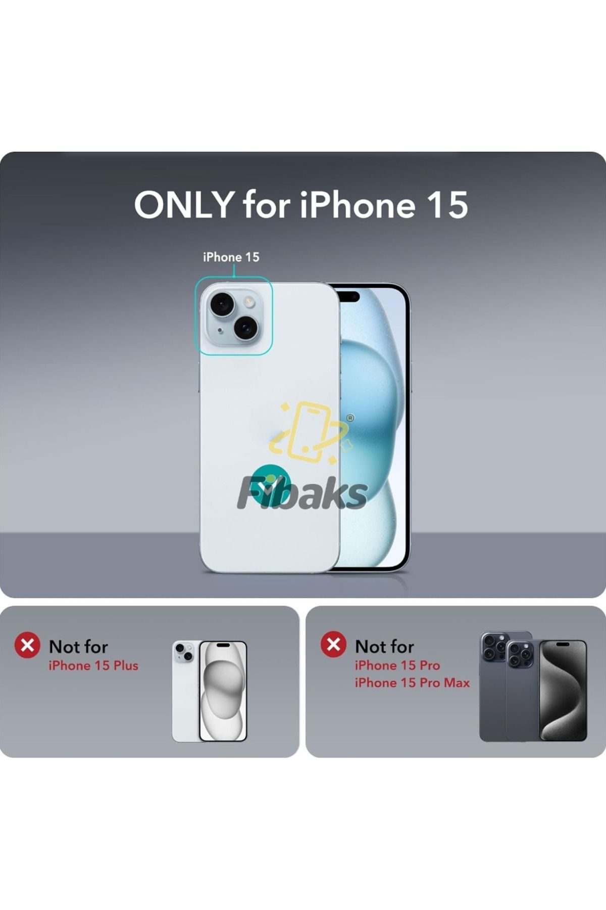 Fibaks Apple Iphone 15 Uyumlu Kılıf Kadife Lansman Soft Yumuşak Liquid Silikon Kamera Korumalı Kapak - Görsel 3