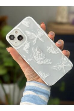 Powerfox iPhone 13 Uyumlu Şeffaf Kamera Korumalı Özel Baskılı Silikon Kılıf
