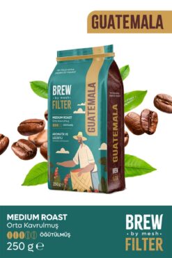 brewbymesh Guatemala Medium Roast Filtre Kahve (Öğütülmüş Orta Kavrulmuş Filtre Kahve) 250gr.